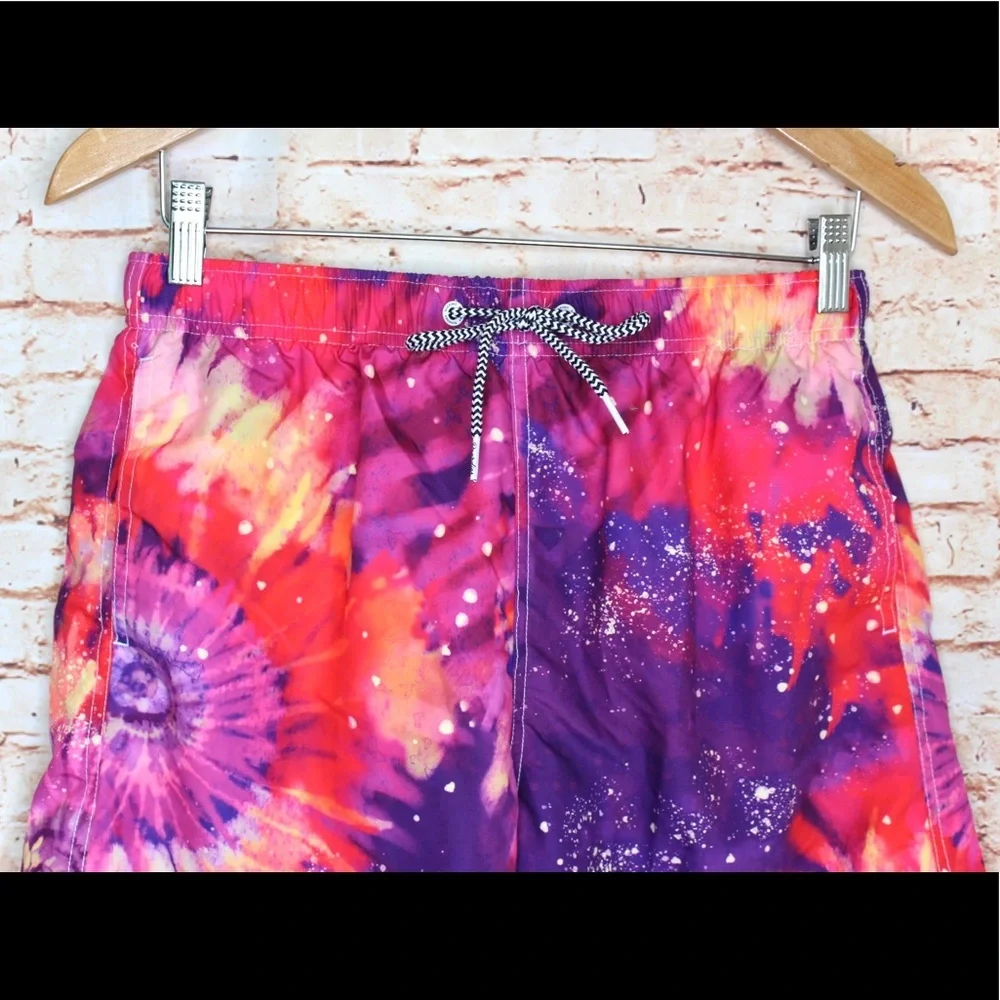 Boardies | Men’s Pink/Purple Tie Dye Board Shorts
